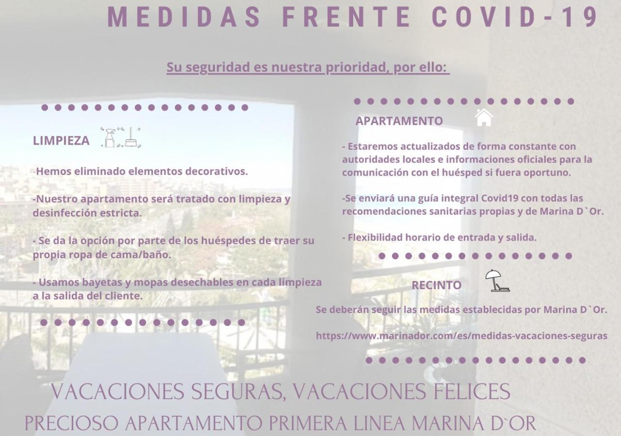 Precioso Apartamento Primera Linea Marina D'Or Apartment Oropesa del Mar Exterior foto